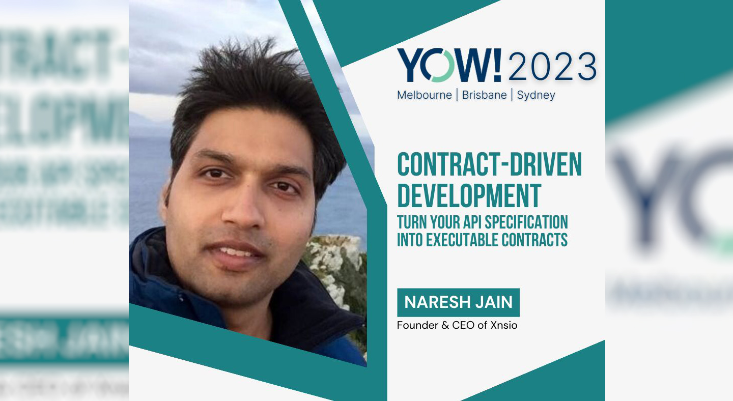 Naresh Jain - speaking at YOW Conf 2023